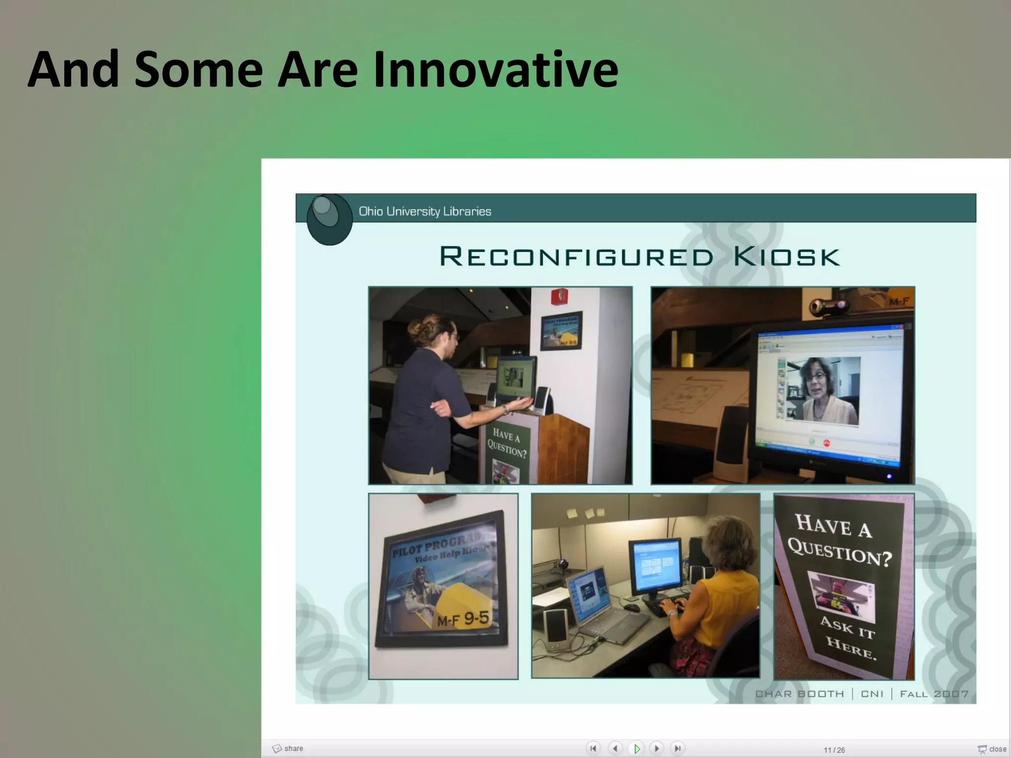 And Some Are Innovative 