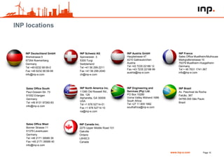 Inp Deutschland GmbH main company presentation | PDF
