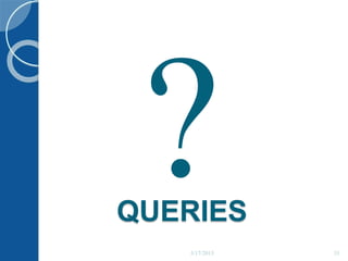 QUERIES
5/17/2015 35
 