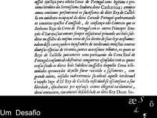 Um Desafio
 