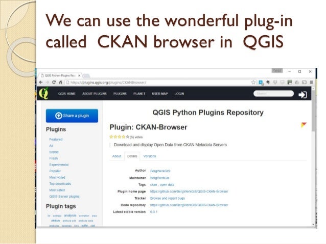 Ckanへの空間情報機能拡張実装の試み