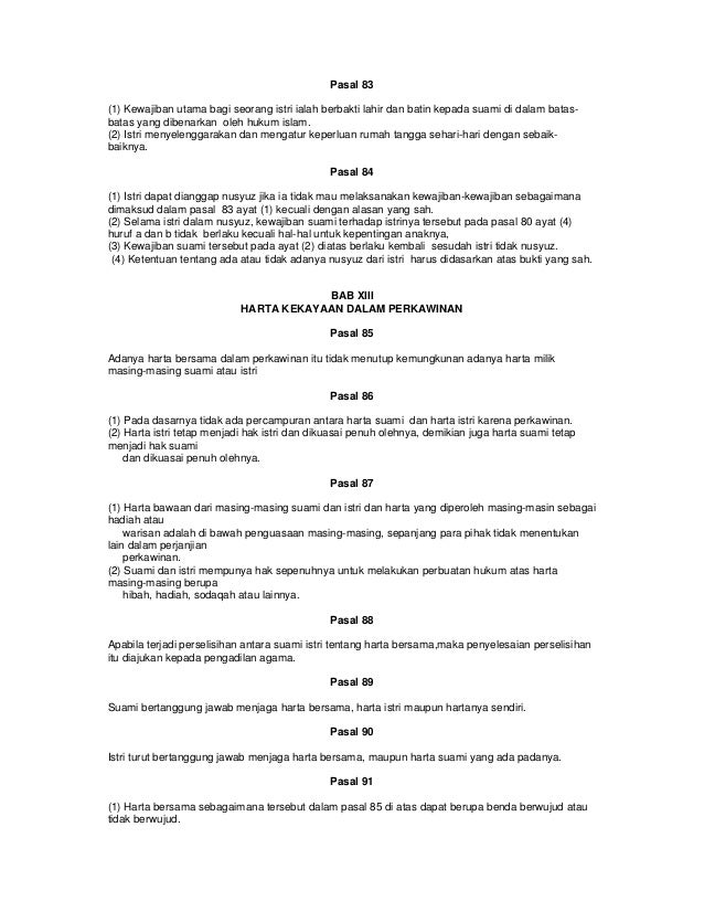 Kewajiban Suami Istri Menurut Islam - Abu Bazir