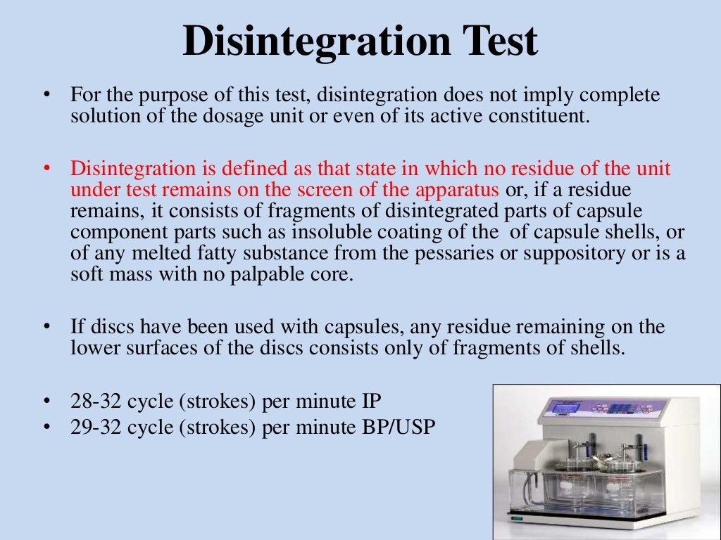 Inprocess as per usp ip bp capsule