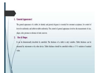 Inprocess as per usp ip bp tablets