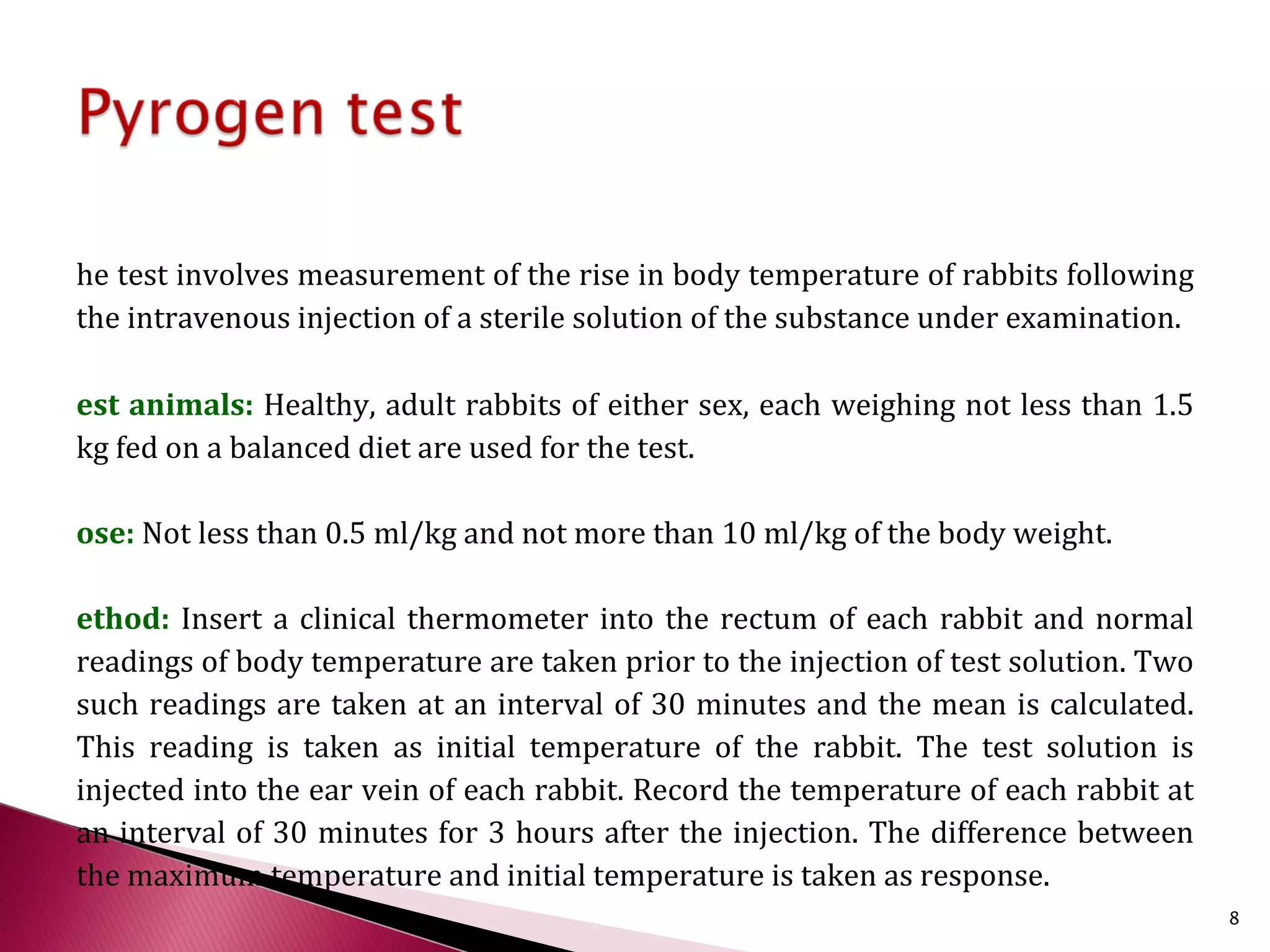 Inprocess quality control tests for biological products | PPT