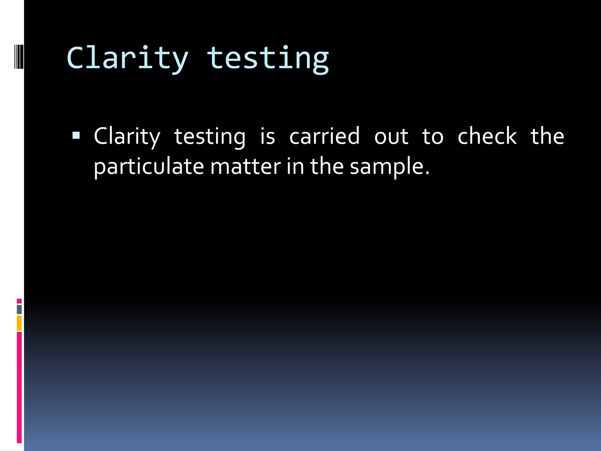 In process quality control of suspensions and emulsions | PPTX