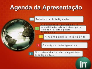 Agenda da Apresentação 