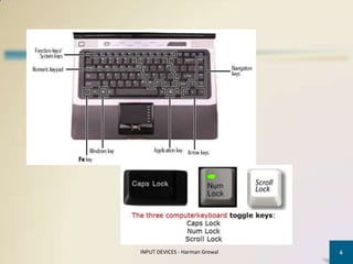 INPUT DEVICES - Harman Grewal   6
 