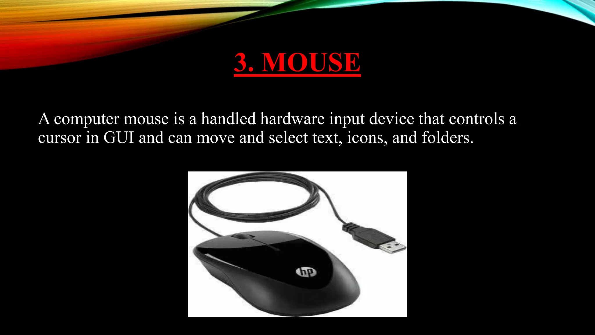 Input device | PPTX | Computer Peripherals | Computing