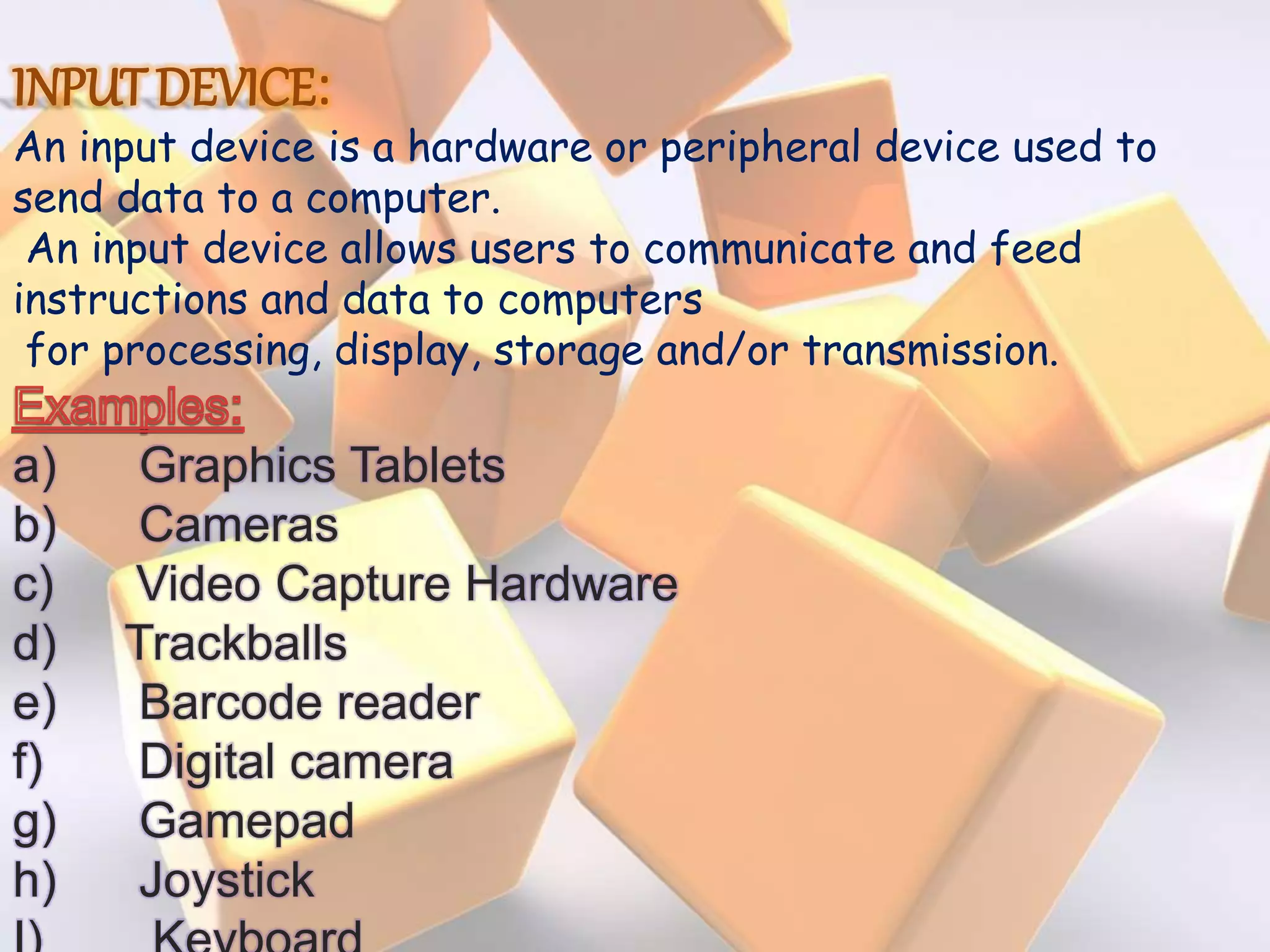 Input and out process | PPT