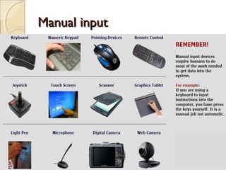 Input and output devices 2015 | PPT