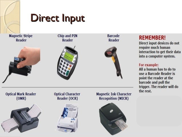 Input and output devices 2015