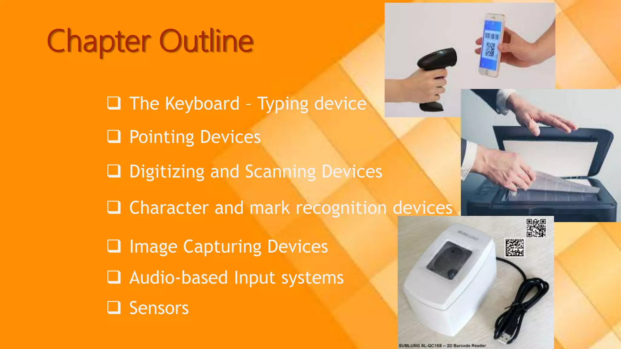 Input devices-2-1 | PPTX | Computer Peripherals | Computing