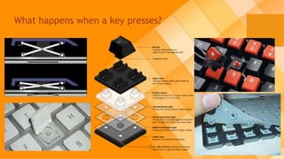 What happens when a key presses?
 