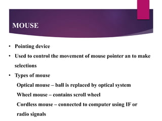Input output-storage | PPTX