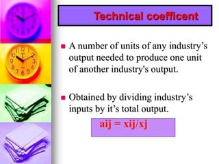 Input output analysis 2 | PPT | Business | Business and Finance
