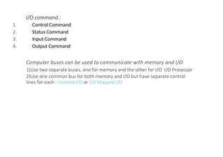COMPUTER ORGANIZATION-Input-Output Organization | PPT
