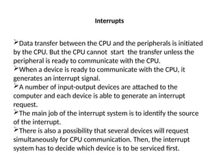 input -output organization From Computer Organization and Architecture.pptx