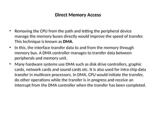 input -output organization From Computer Organization and Architecture.pptx