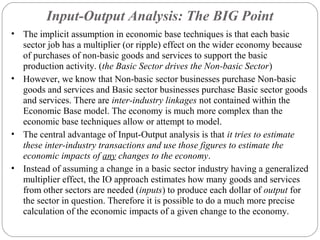 Input output overview-for-mba-ii-sem | PPT