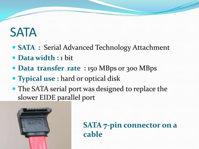 Input output ports and connectors