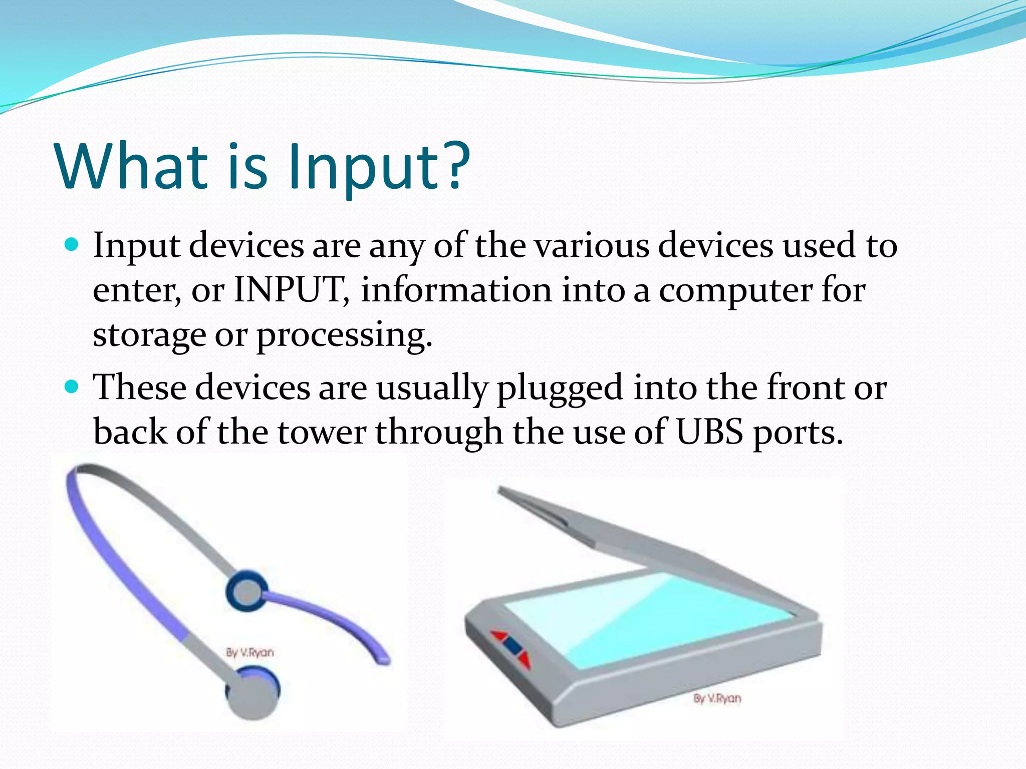 Input and output | PPTX