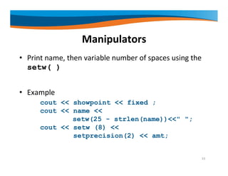 Input and Output | PDF
