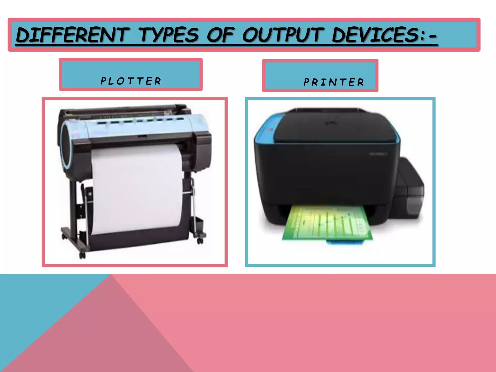 Input and output device | PPTX