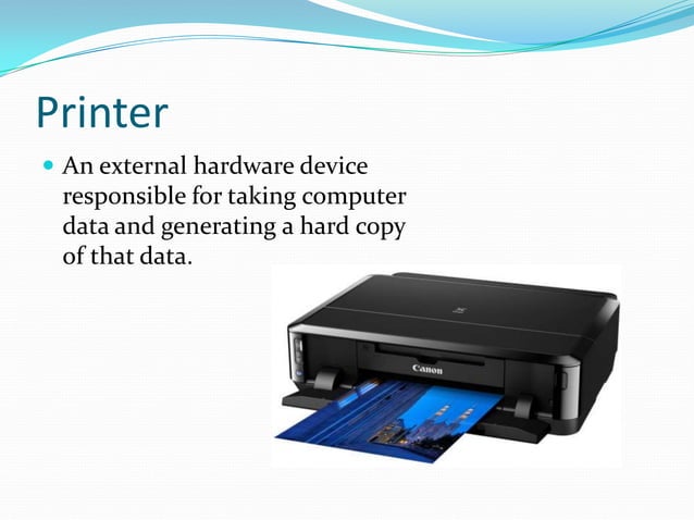 Input and output devices | PPTX