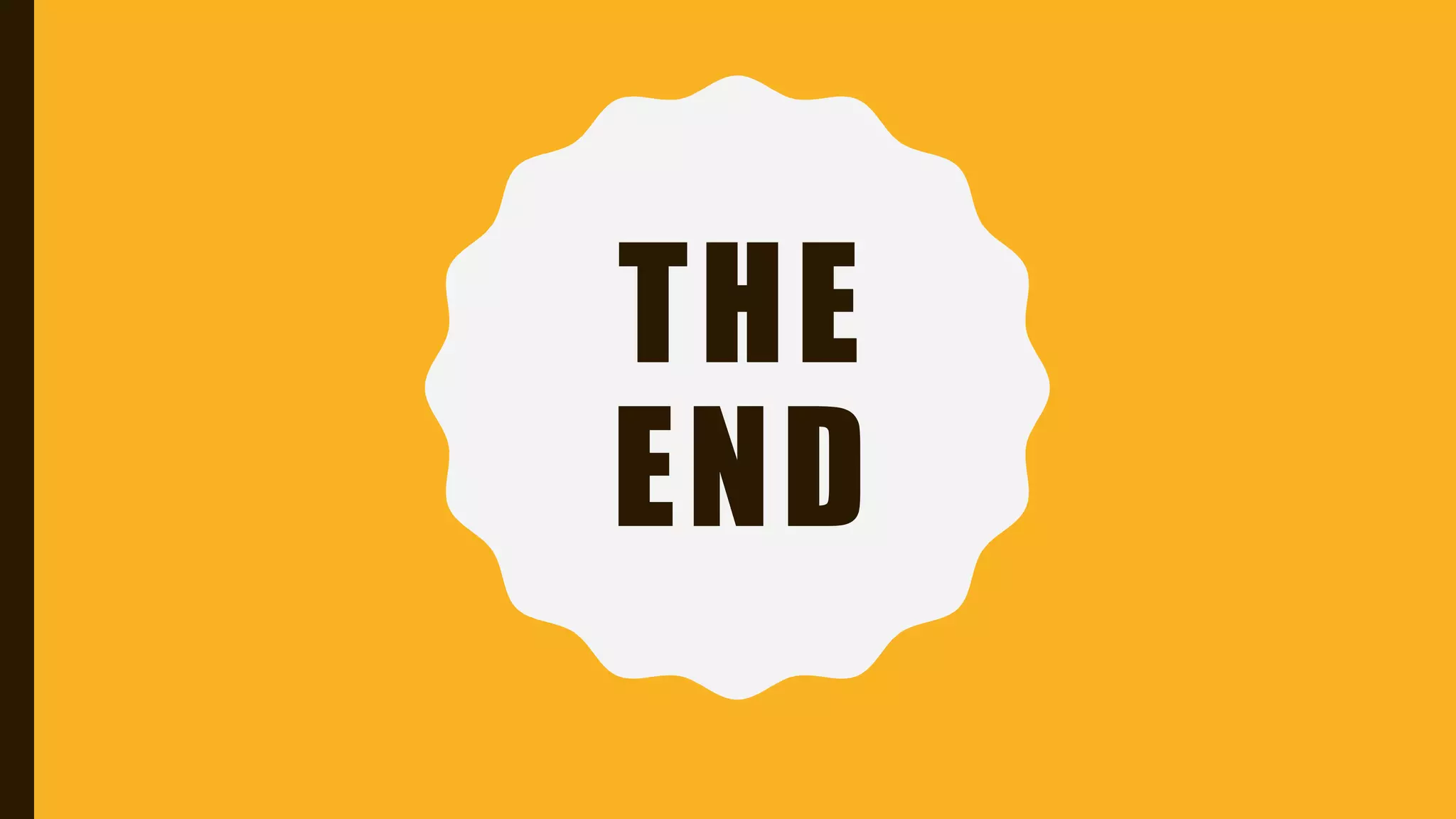 THE
END
 
