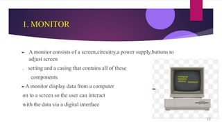 Input and Output Devices | PPTX