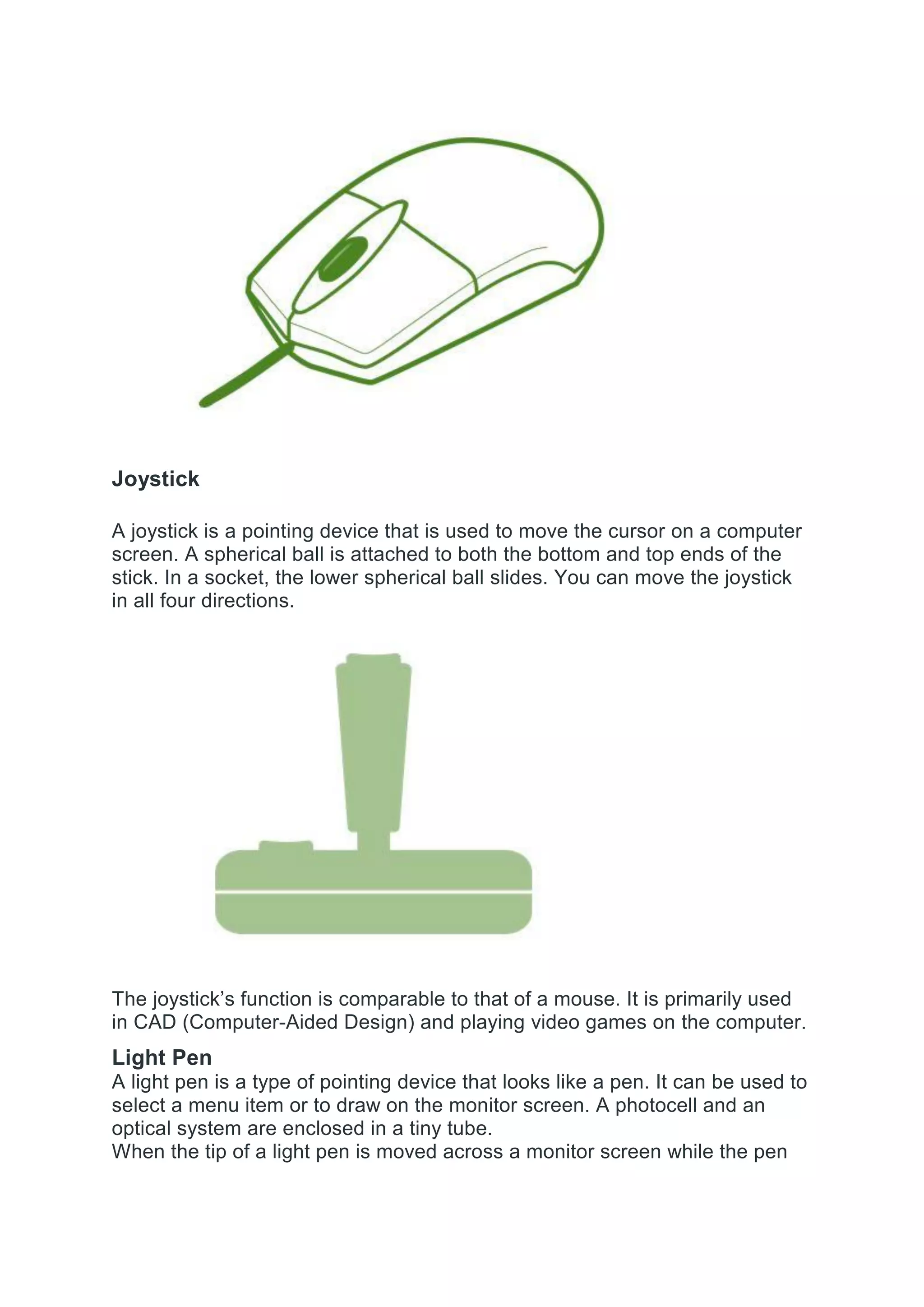 Input And Output Devices Pdf Input And Output Devices Pdf
