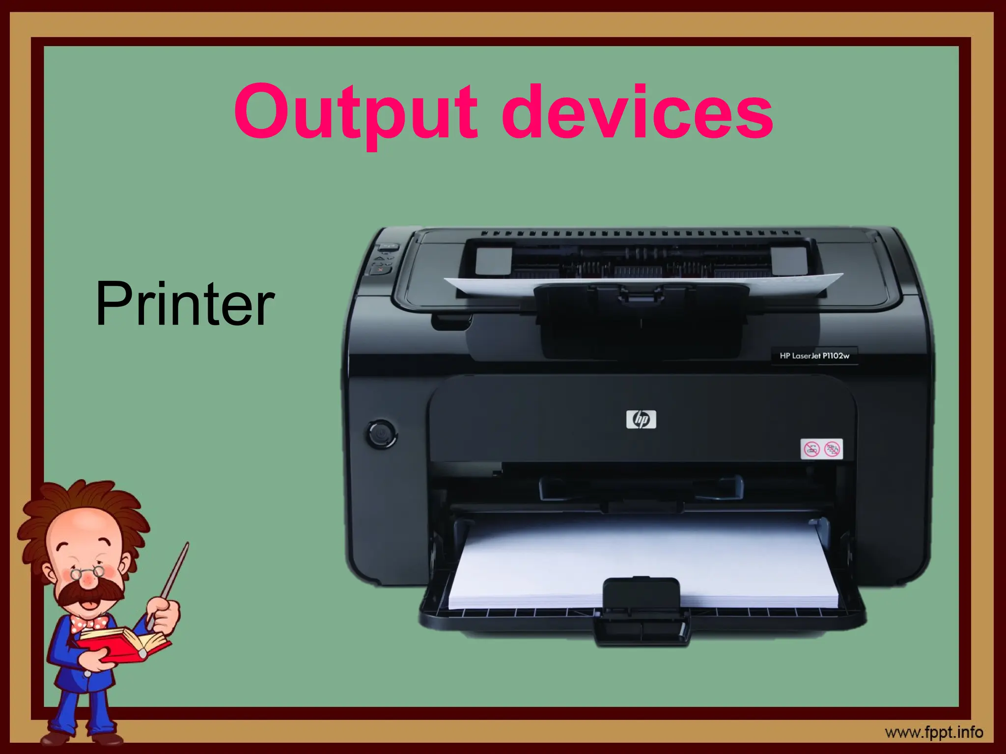 Output devices
Printer
 