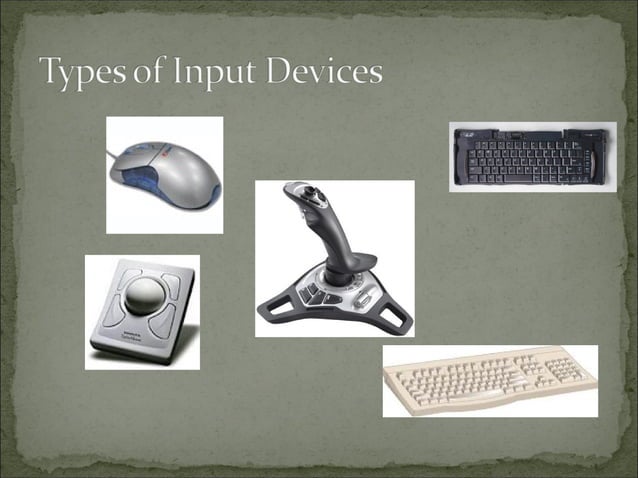 Input and output devices ppt | PPT