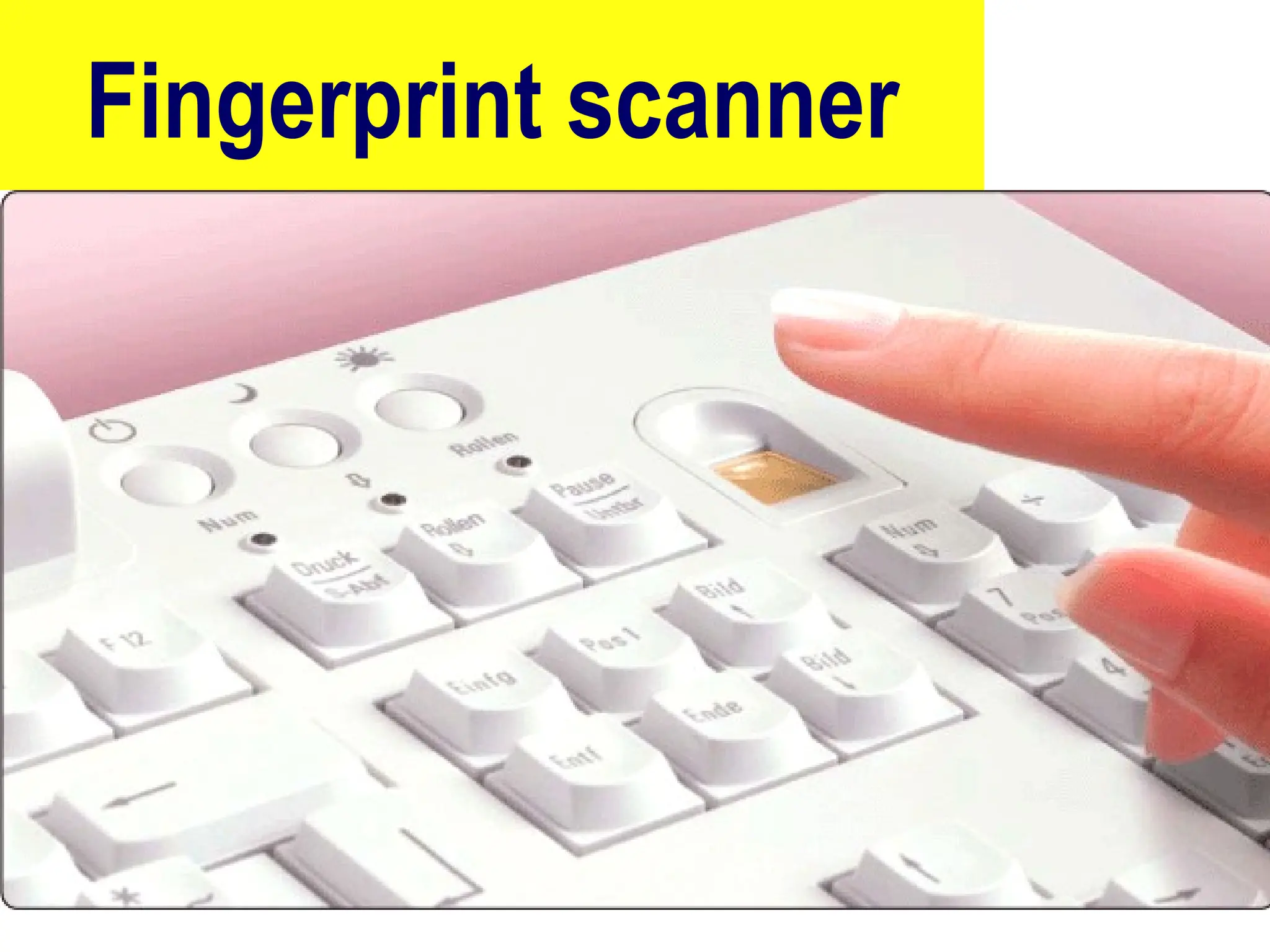 Fingerprint scanner
78
 