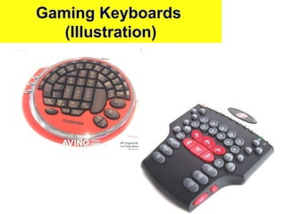 Gaming Keyboards
(Illustration)
 