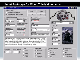 A&D - Input Design | PPT