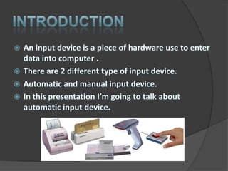 Input Device | PPT