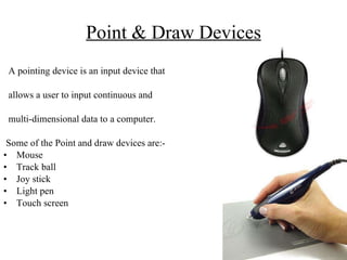 ppts on Input devices | PPT