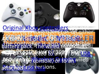 Primer Control Xbox Input devices | PPTX