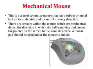 Input devices_(Mouse and Keyboard) | PPT
