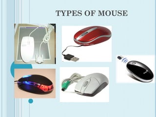 TYPES OF MOUSE
 