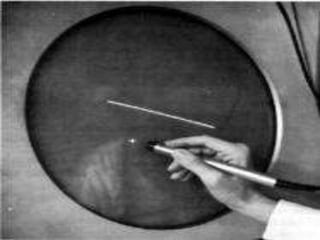 LIGHT PEN
The light pen system allows
the user to touch the
computer screen with a
lighted pen to activate
commands and make
selections.
TOUCH
SCREEN
The touch
screen lets the
user touch the
area to be
activated by
using the finger
or hand.
 