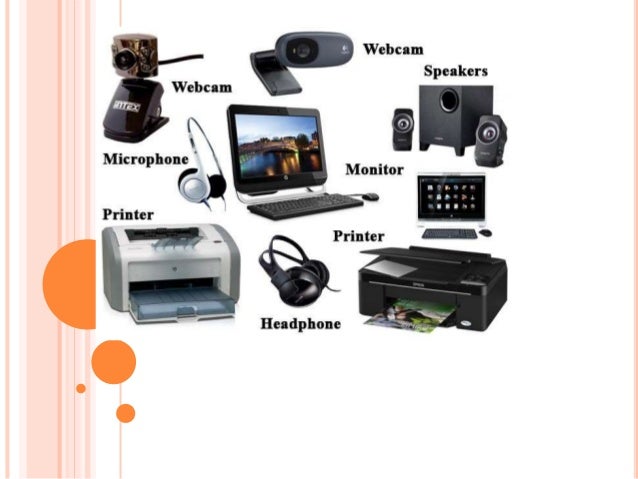input and output devices