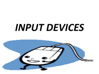 INPUT DEVICES
 