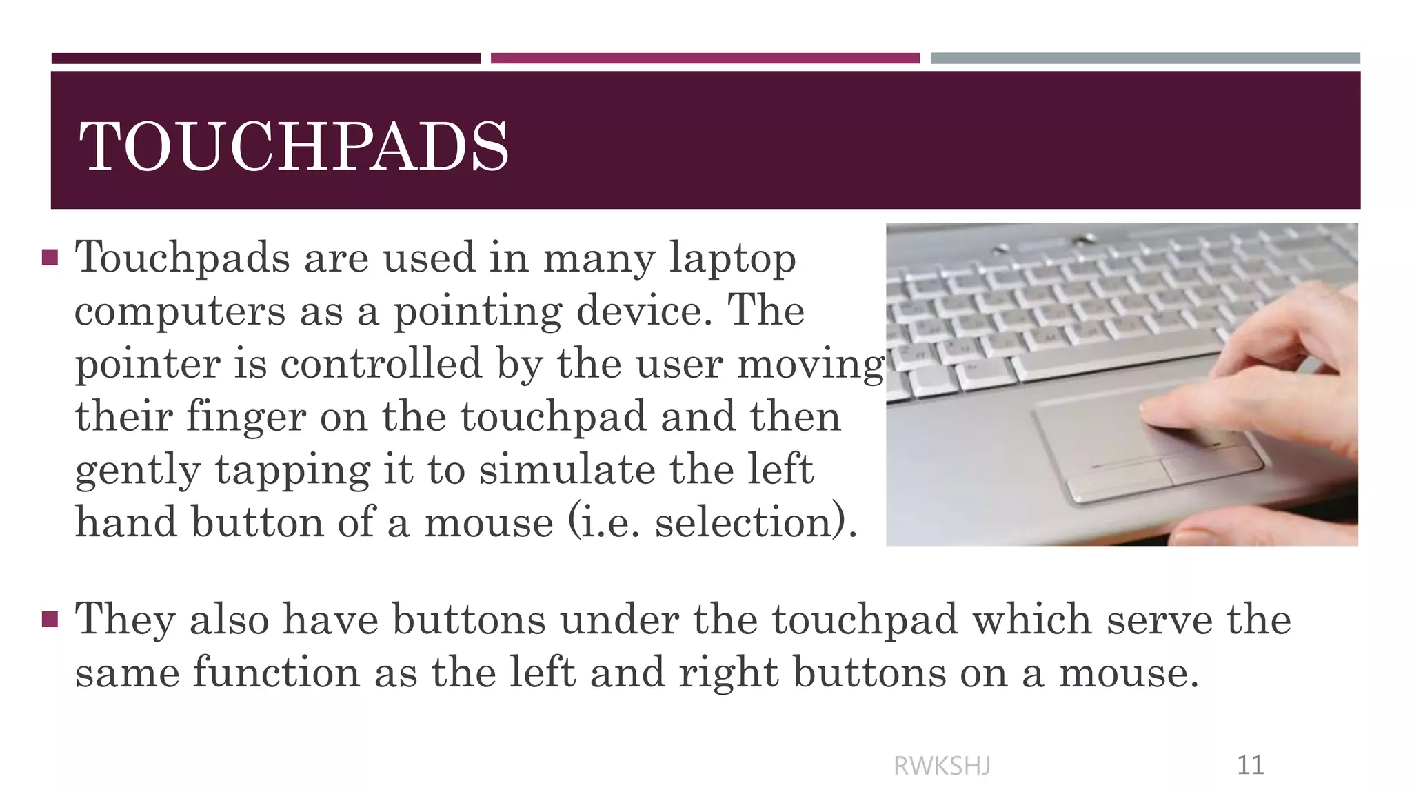 Input devices | PPTX