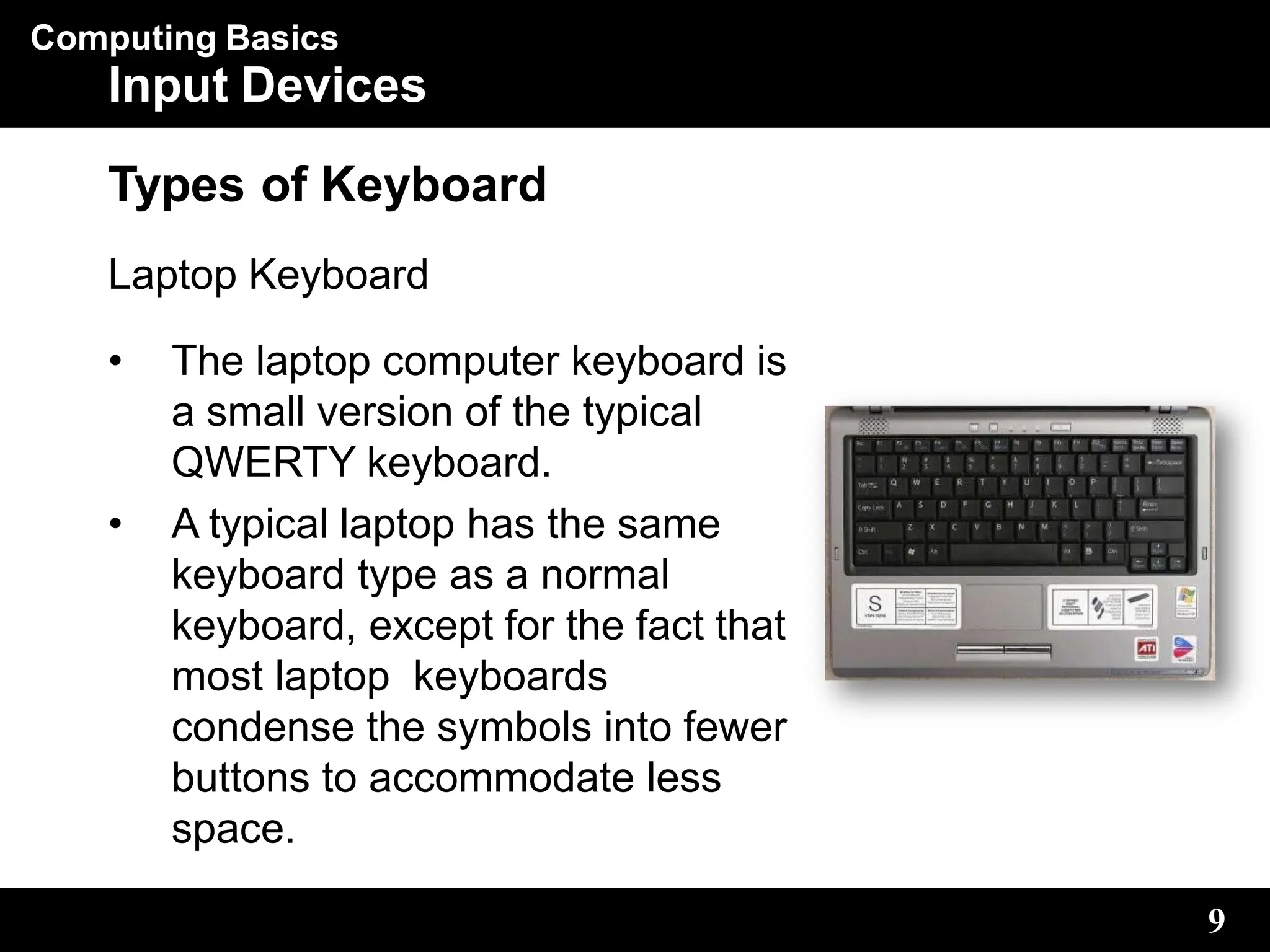 Computer system Input Devices Peripherals | PPTX