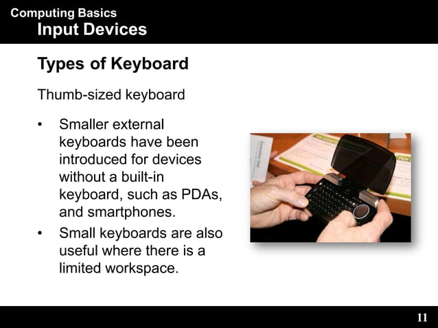 Computer system Input Devices Peripherals | PPTX