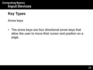 Computer system Input Devices Peripherals | PPTX