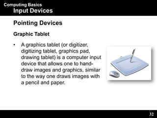 Computer system Input Devices Peripherals | PPTX